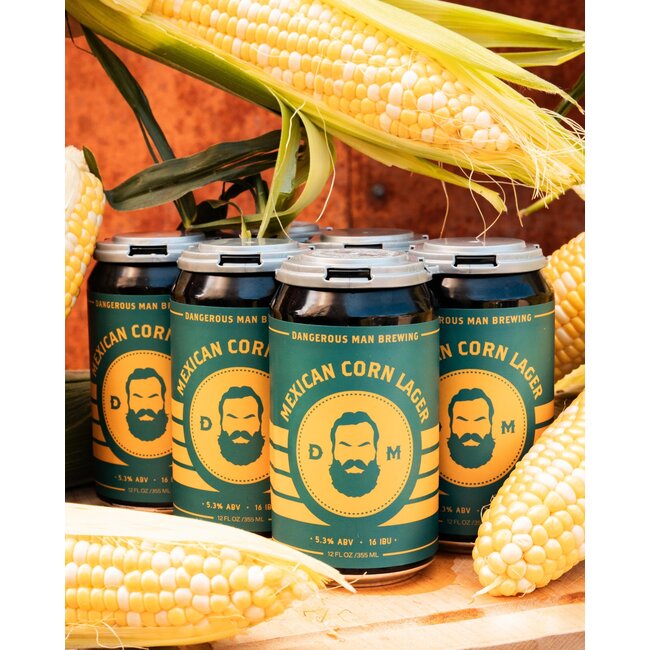 Dangerous Man Brewing Mexican Corn Lager 6 can
