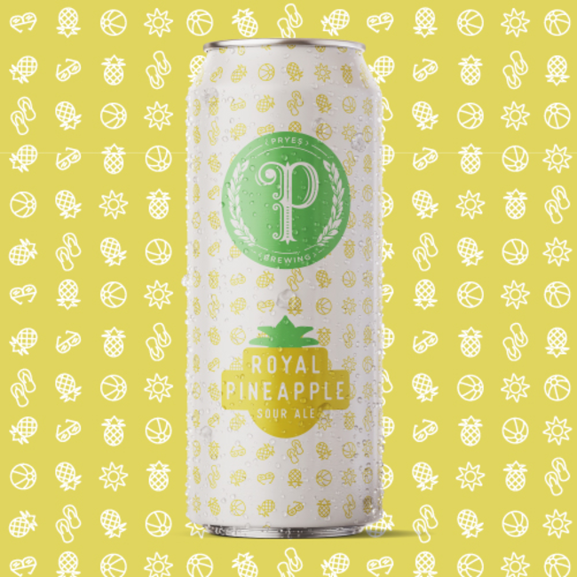 Pryes Brewing Royal Pineapple Sour 4 Can