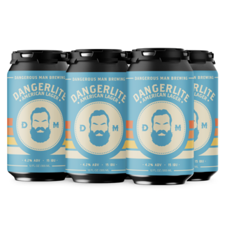 Dangerous Man Brewing Dangerous Man Brewing Dangerlite Lager 6 can