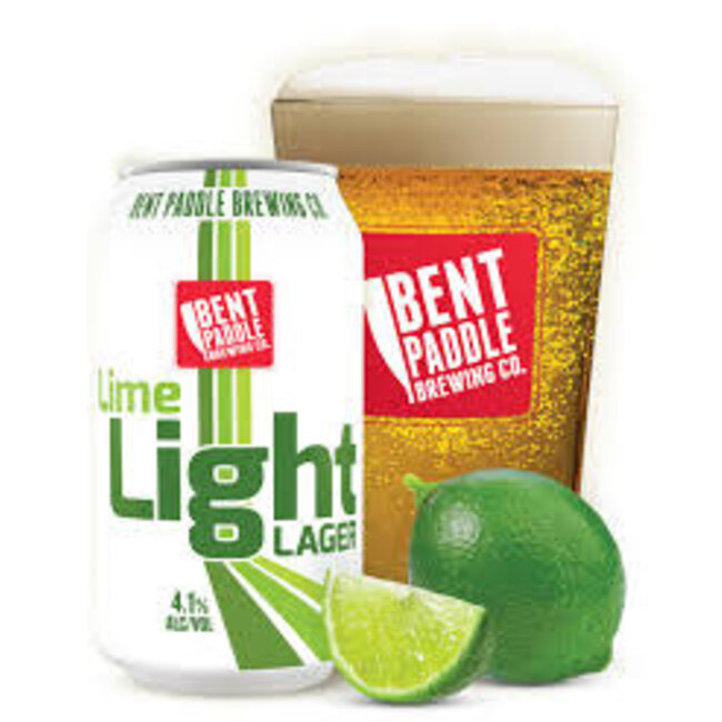 Bent Paddle Lime Light Lager 12 Can