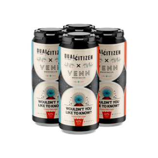 Venn Brewing Venn Brewing Wouldn't You Like To Know Hoppy German Lager 4 pack