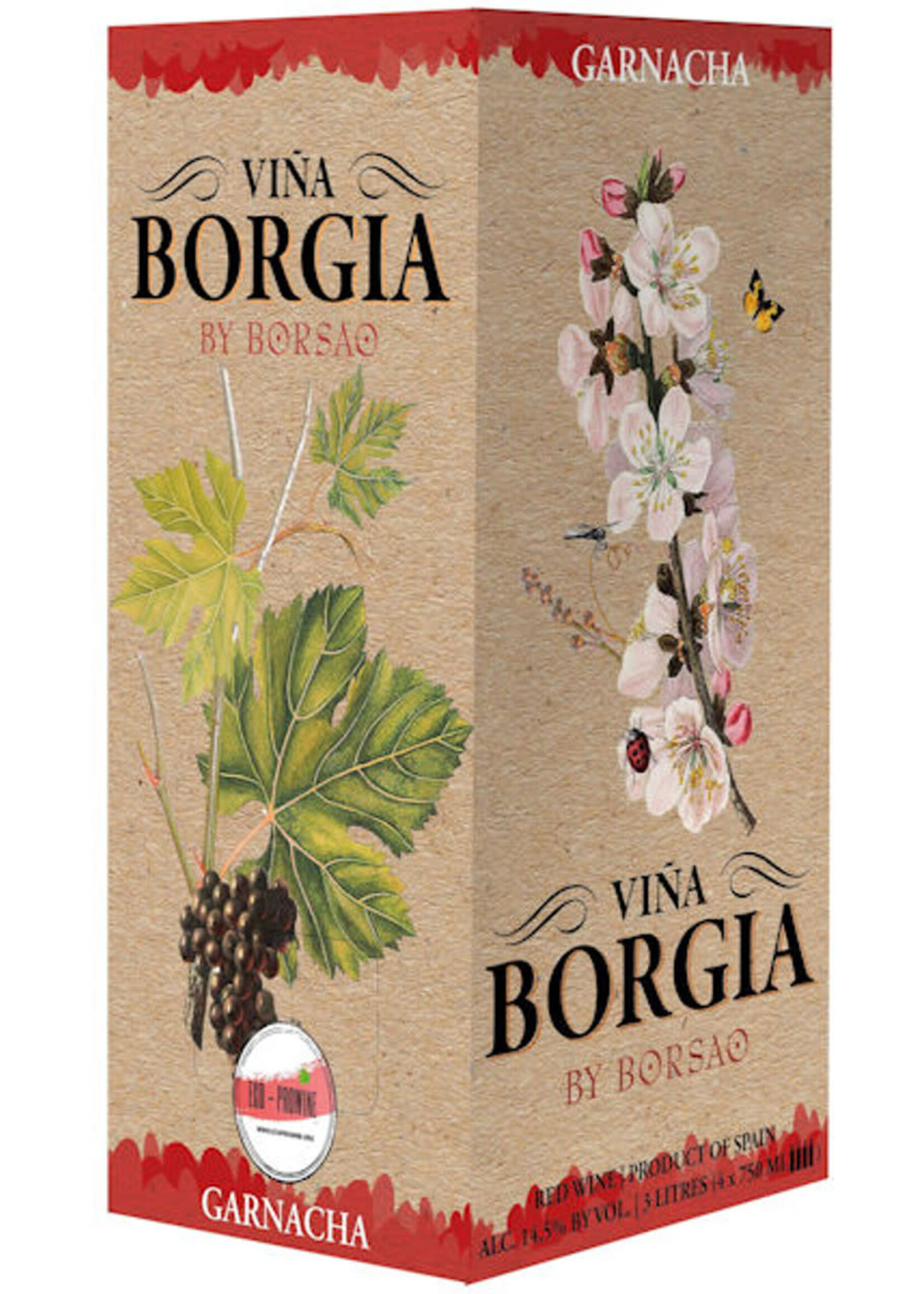 Vina Borgia Vina Borgia Red (Bag in Box) 3.0