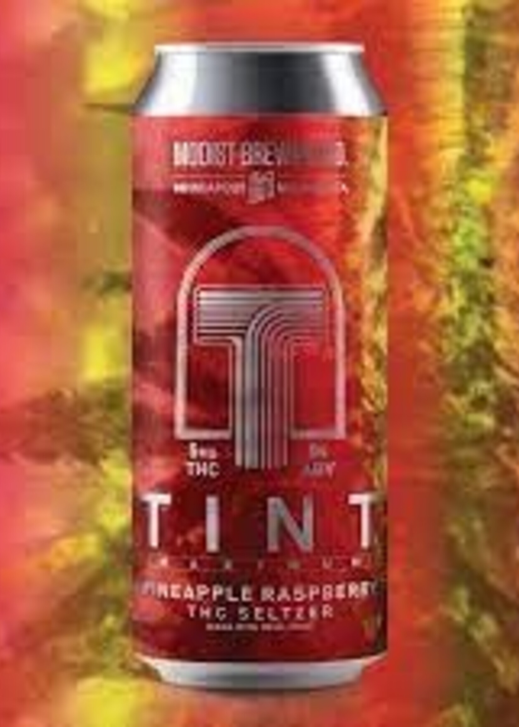 Modist Brewing Company Modist Tint Pineapple Raspberry 5MG THC 4 can