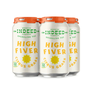 Indeed Indeed High Fiver Citrus 5MG THC / 5MG CBD 4 can