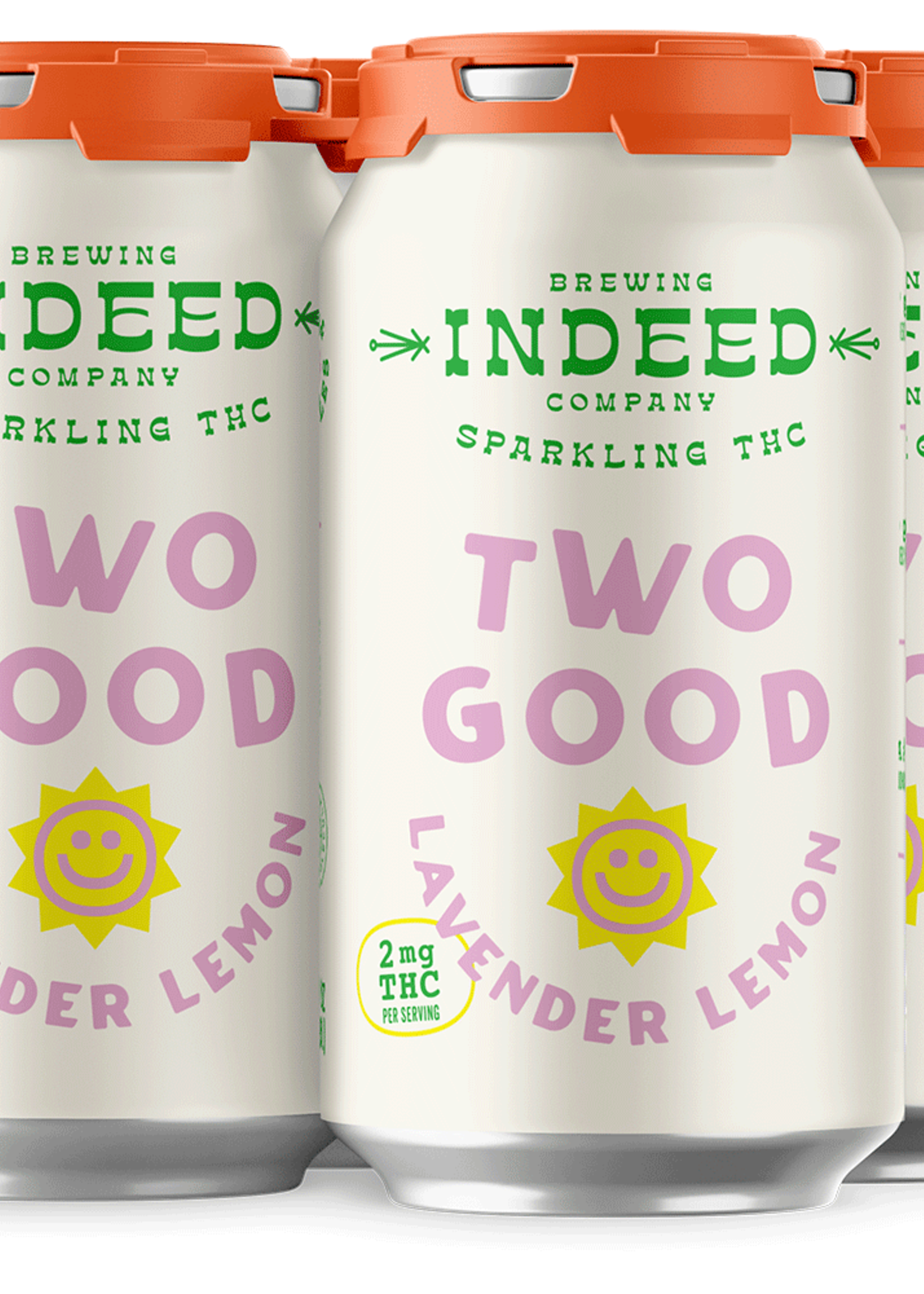 Indeed Indeed Two Good 2MG THC / 2MG CBD 4 can