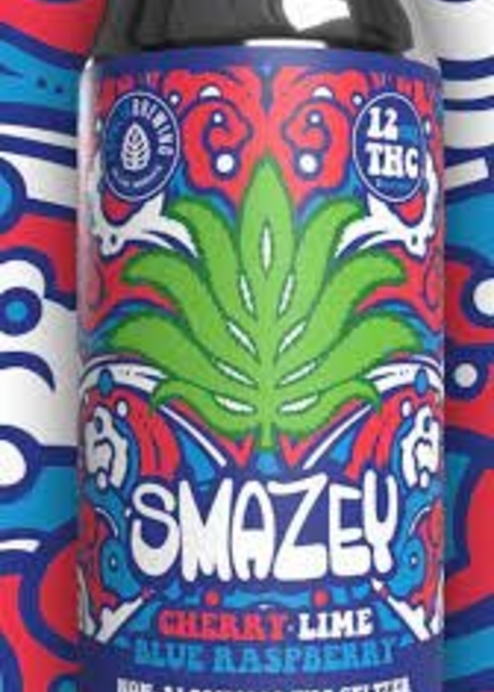 Lupulin Smazey Cherry Lime Blue Raspberry 10MG THC 4 can