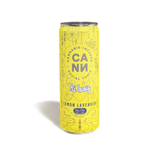 Cann THC Cann Hi Boy Lemon Lavender 5MG THC / 10MG CBD 4 can