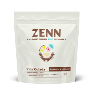 Venn Brewing Venn Zenn Pina Colada Gummies 5mg THC 10 pack