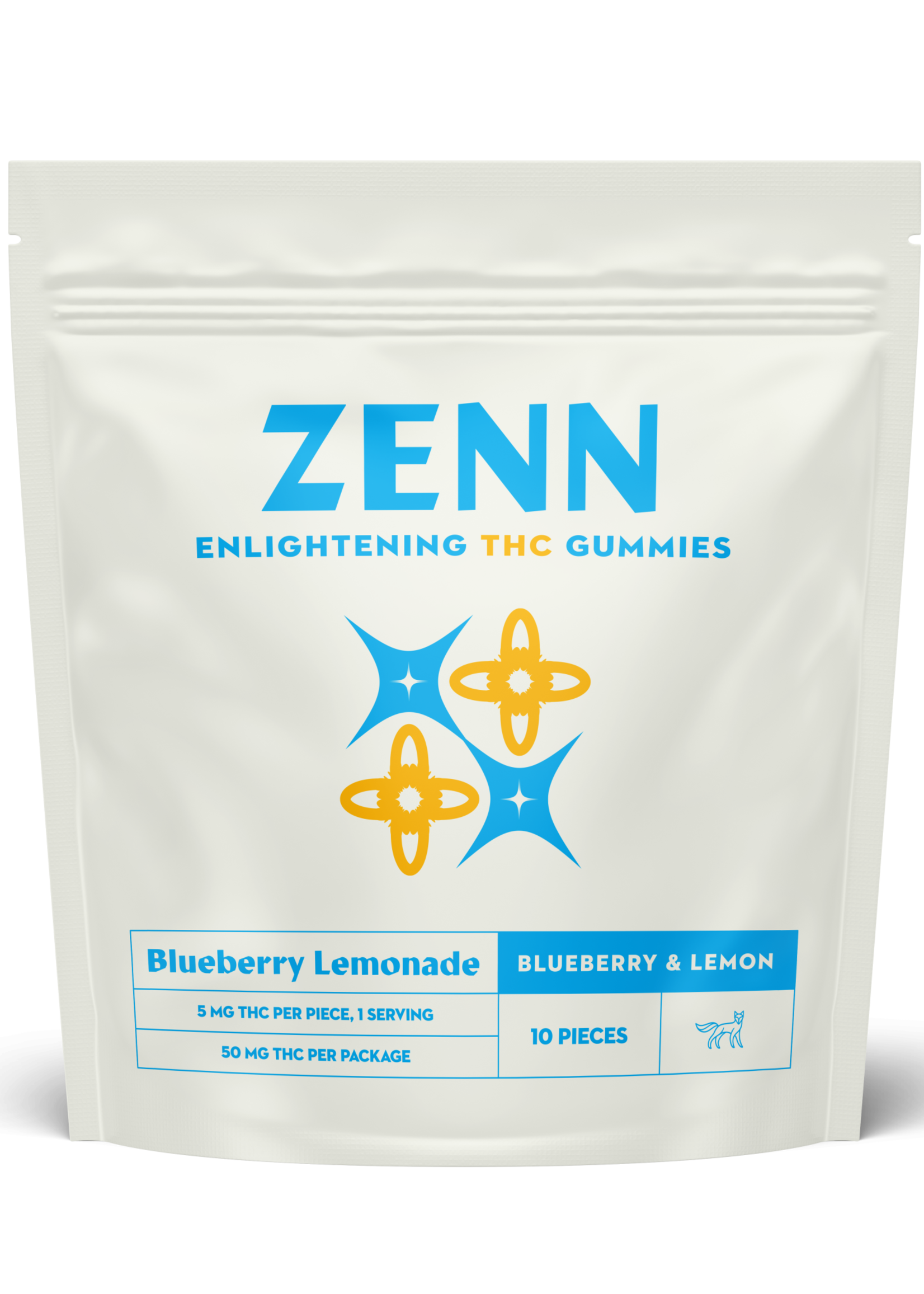 Venn Brewing Venn Zenn Blueberry Lemonade Gummies 5mg THC 10 pack