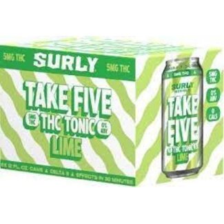 Surly Brewing Co Surly Take Five Tonic Lime 5MG THC 6 can