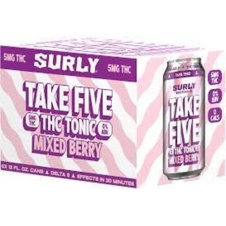 Surly Brewing Co Surly Take Five Tonic Mixed Berry 5MG THC 6 can