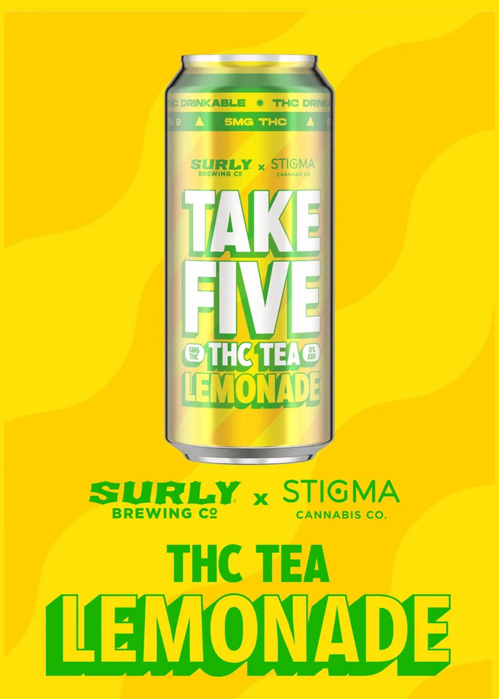 Surly Brewing Co Surly Double Take Tea Lemonade 10mg THC 4 can