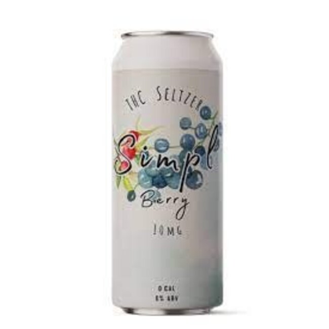 Simpl Berry THC Seltzer 10MG THC 4 can