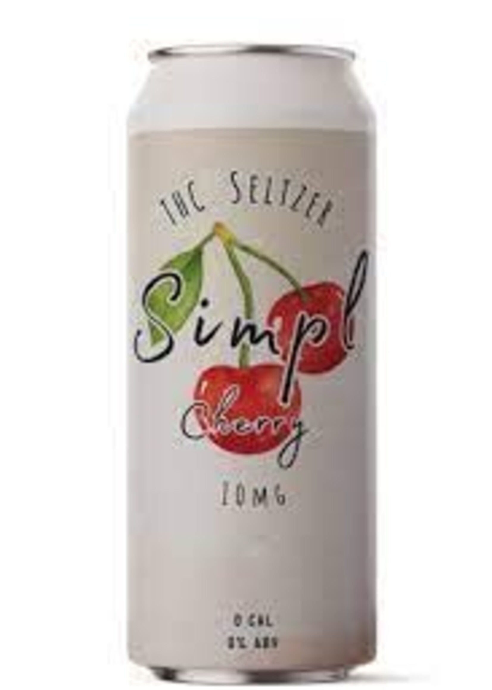 Buch Simpl Cherry THC Seltzer 10MG THC 4 can
