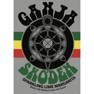 Venn Brewing Ganja Skoden Sparkling Lime Margarita 5MG THC 4 can