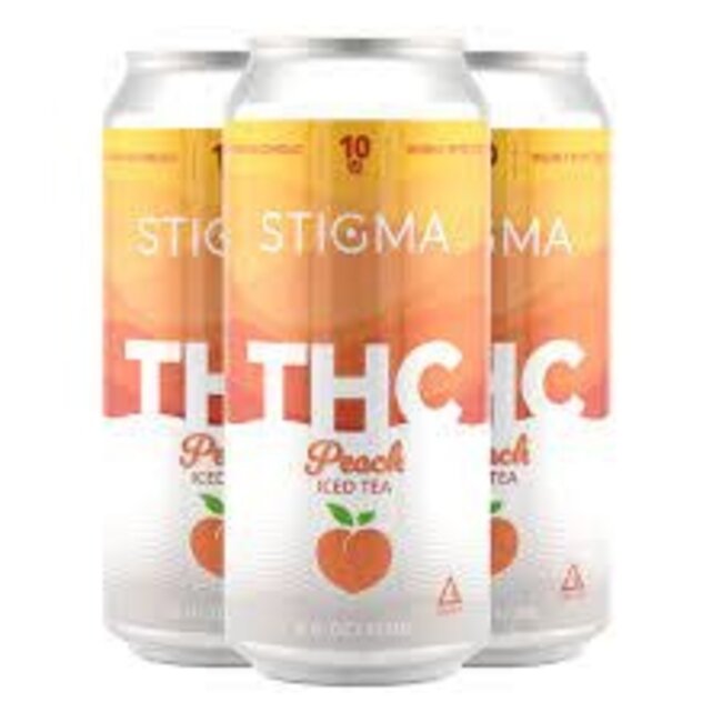 Stigma Peach Iced Tea 10mg THC 4 can