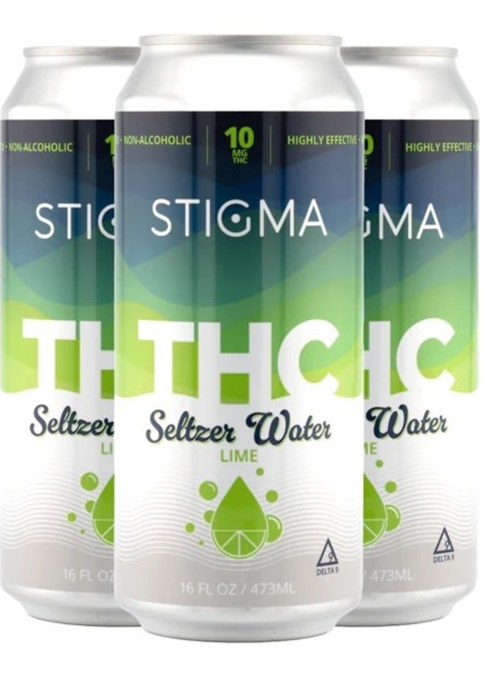 Stigma Hemp Stigma Lime Seltzer 10mg THC 4 can