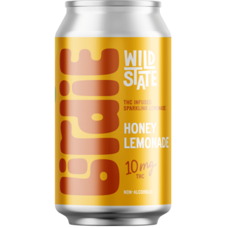 Wild State Cider Birdie Honey Lemonade 10mg THC 4 can