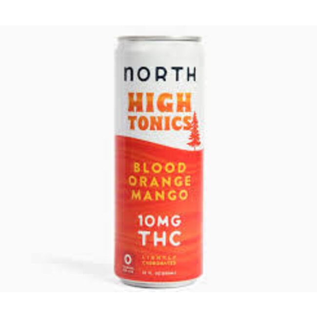 North High Tonics Blood Orange Mango 10MG THC 4 can