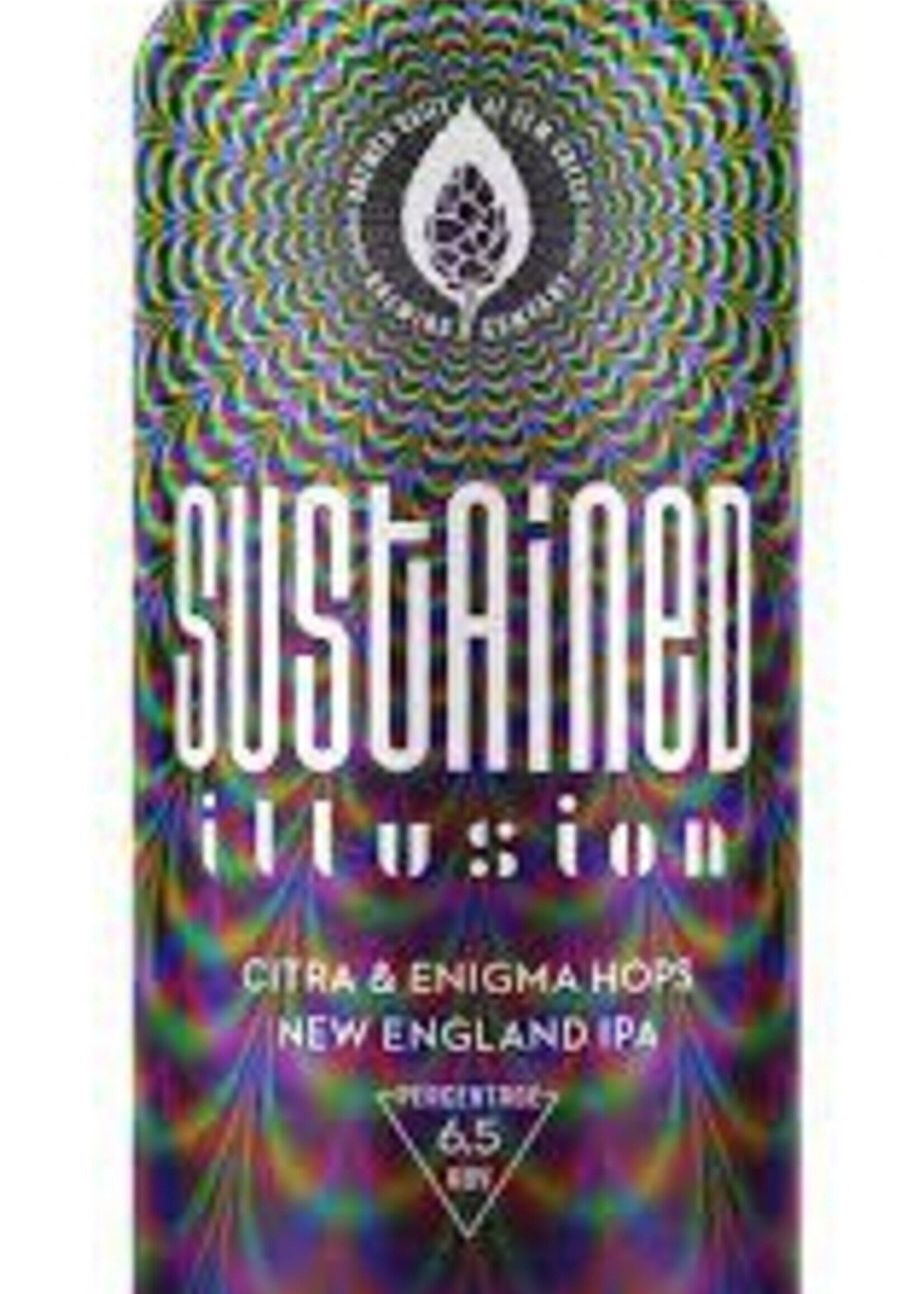 Elm Creek Brewing Co. Elm Creek Brewing Sustained Illusions NE IPA 4 can