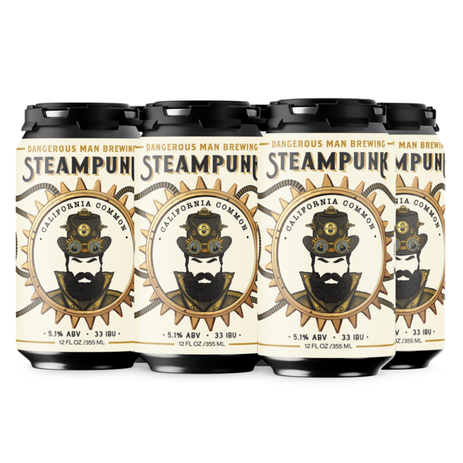 Dangerous Man Brewing Steampunk California Common 6 can