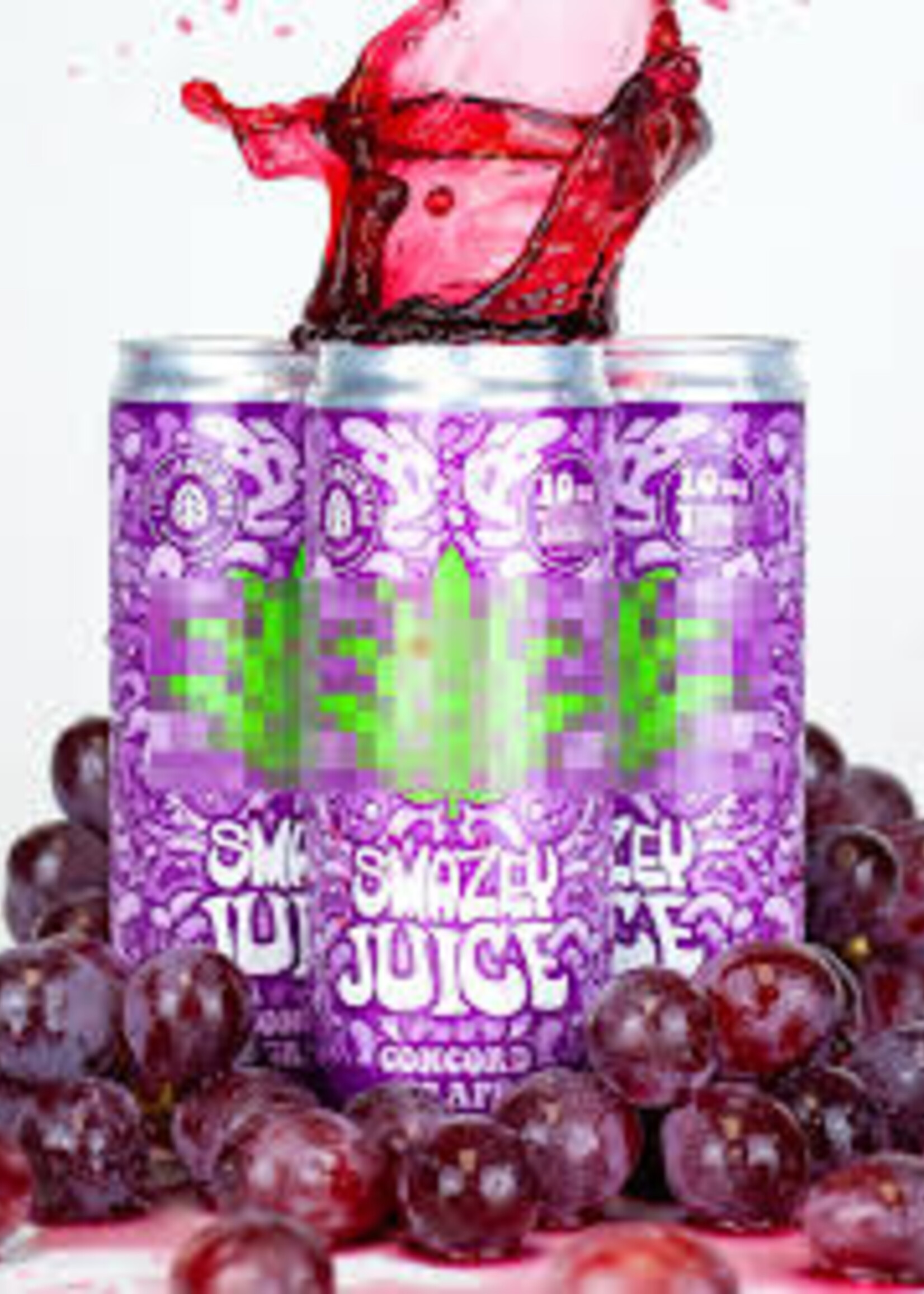 Lupulin Smazey Juice Concord Grape 10MG THC 4 can