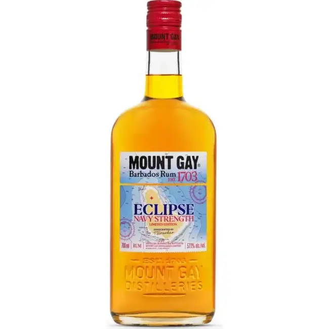 Mount Gay Eclipse Navy Strength Rum 750ml