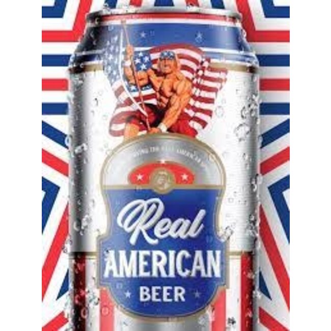 Real American Beer Light Lager 12 can