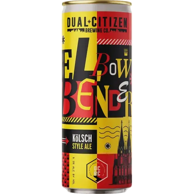 Dual Citizen Elbow Bender Kolsch 4 can