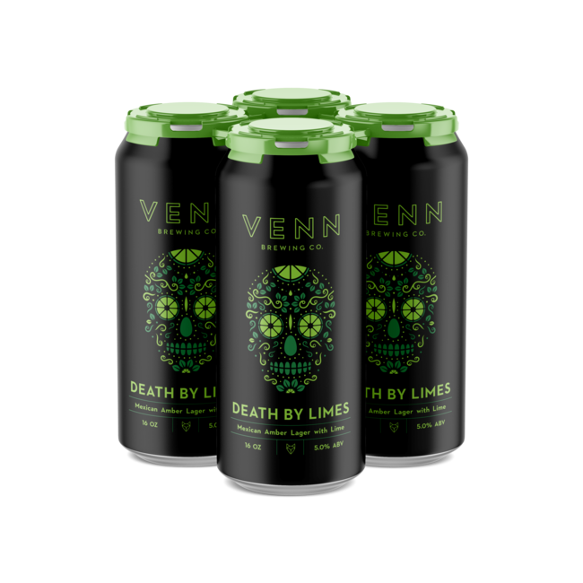 Venn Brewing Death By Limes Mexican Lager 4 pack