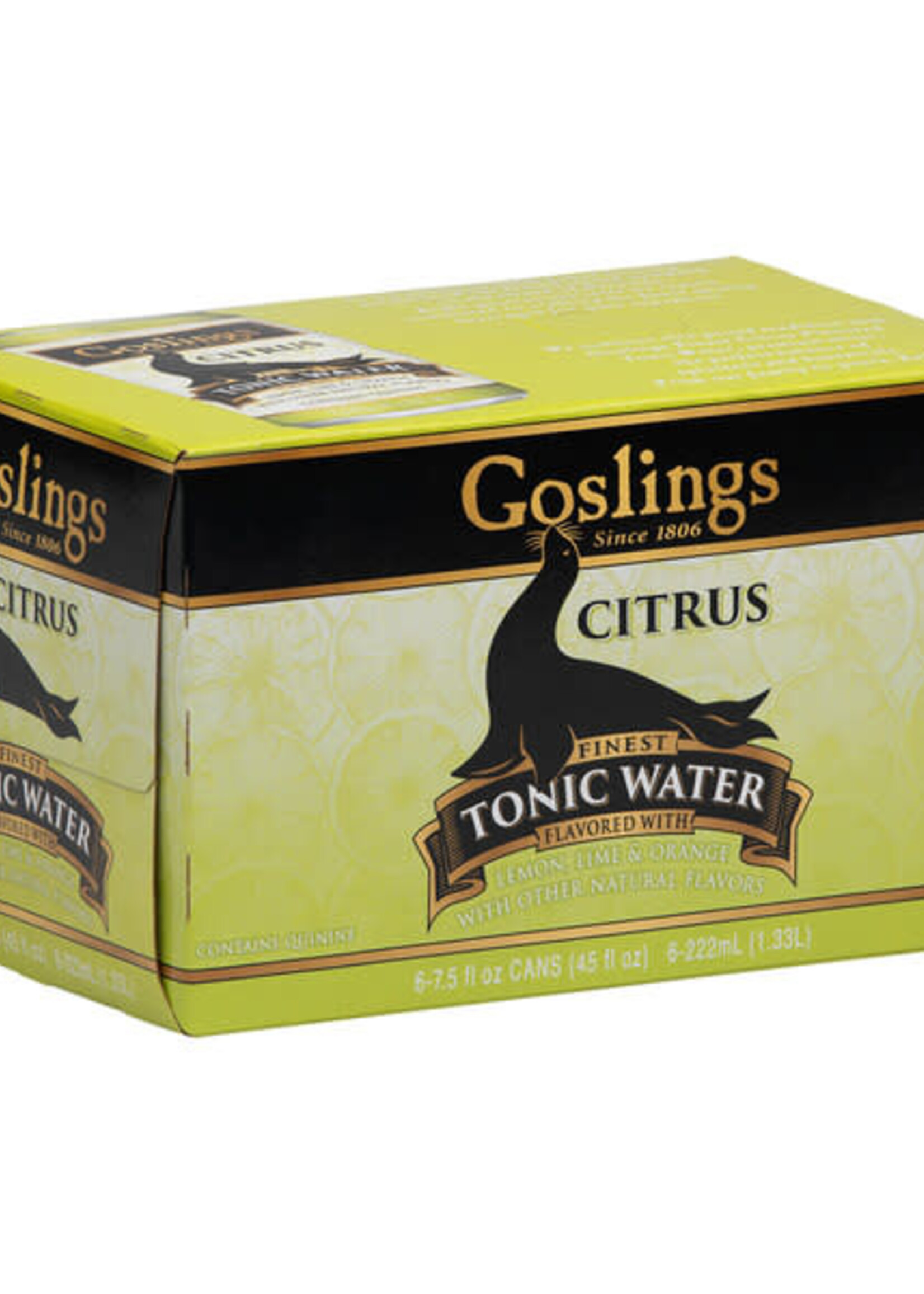 Gosling's Gosling's Tonic Citrus Water 6 can