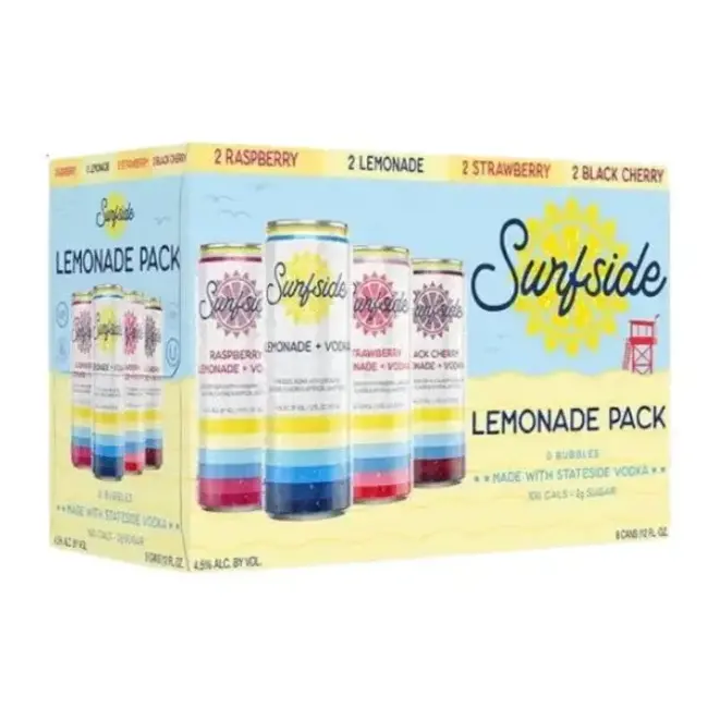 Surfside Lemonade Variety 8 can