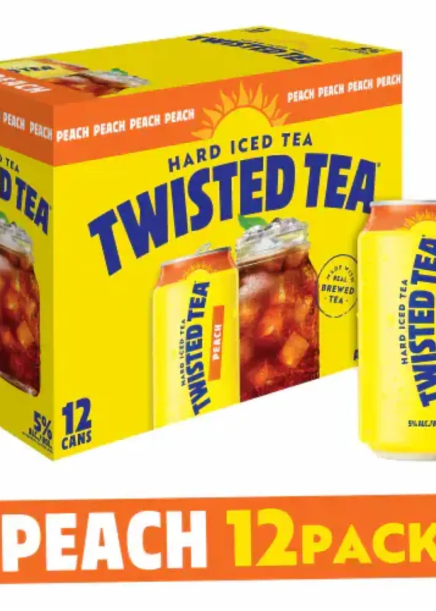 Twisted Tea Twisted Tea Peach 12 can