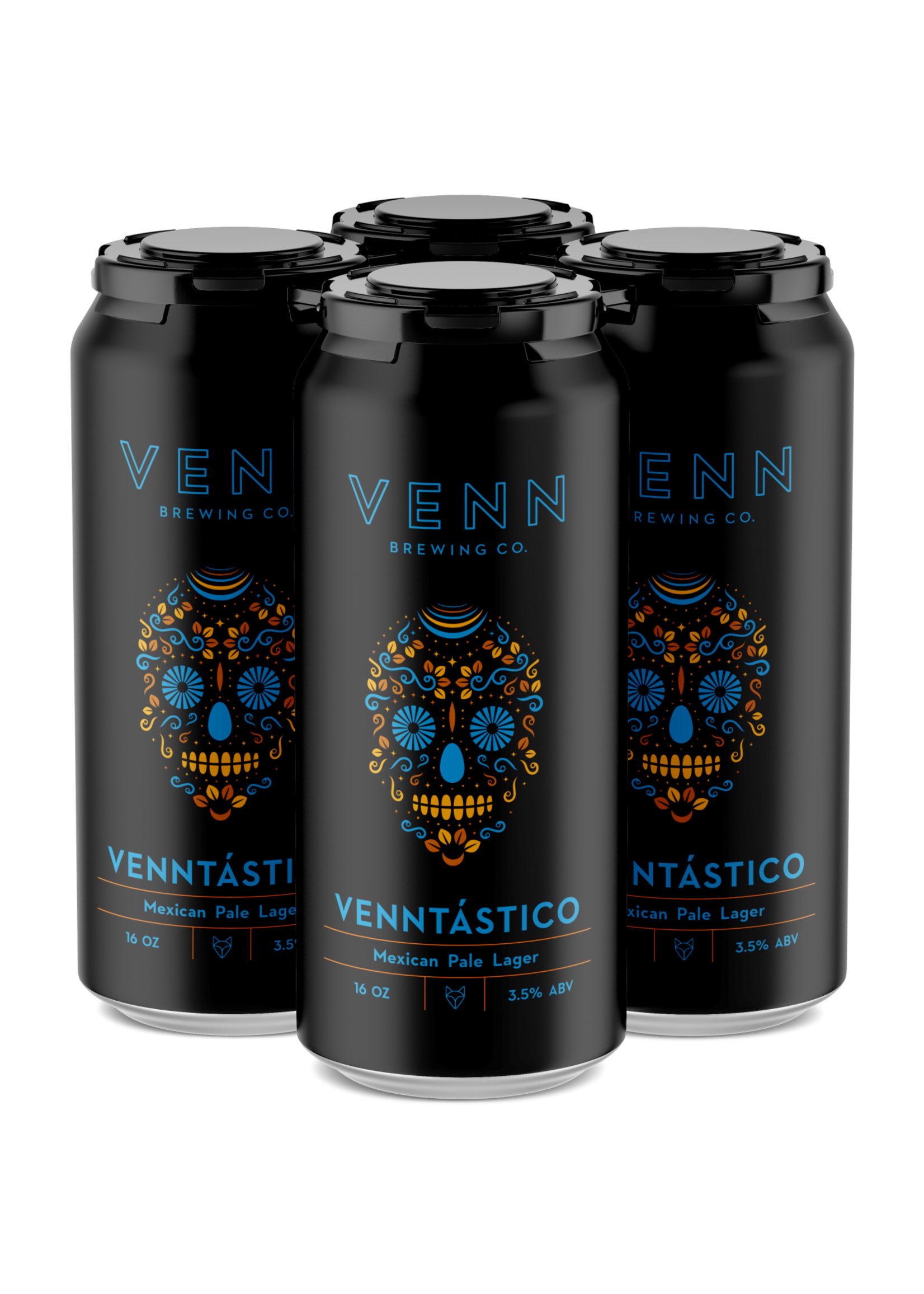 Venn Brewing Venn Brewing Venntastico Mexican Pale Lager 4 pack