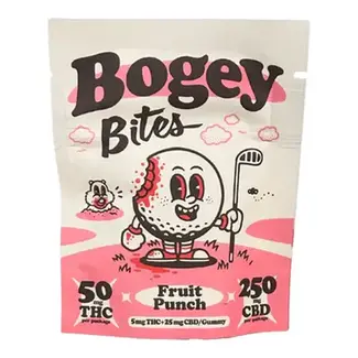 Bogey Bites Bogey Bites Fruit Punch THC Gummy 50mg (5mg/Gummy)