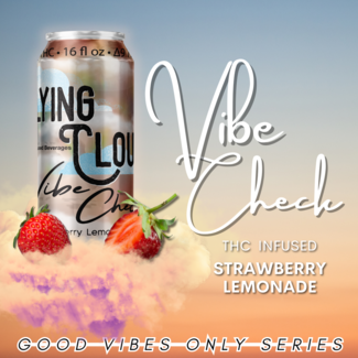 Flying Cloud THC Flying Cloud Vibe Check Strawberry Lemonade 10MG THC 4 can