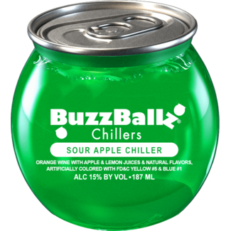 BuzzBallz BuzzBallz Sour Apple Chiller 187ml