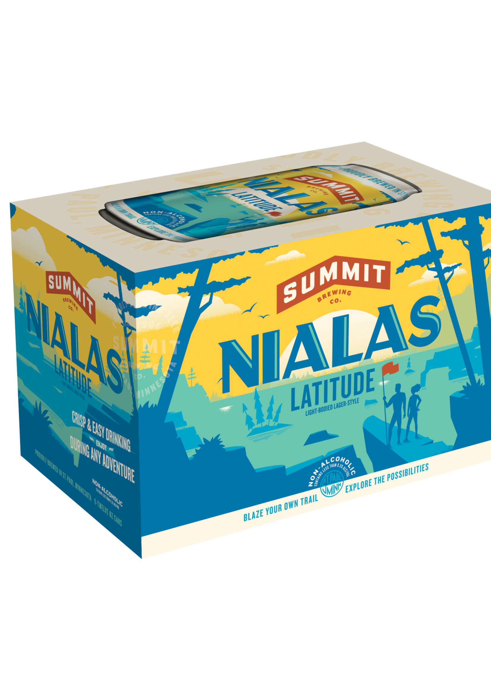 Summit Summit Nialas NA Latitude Lager 6 can