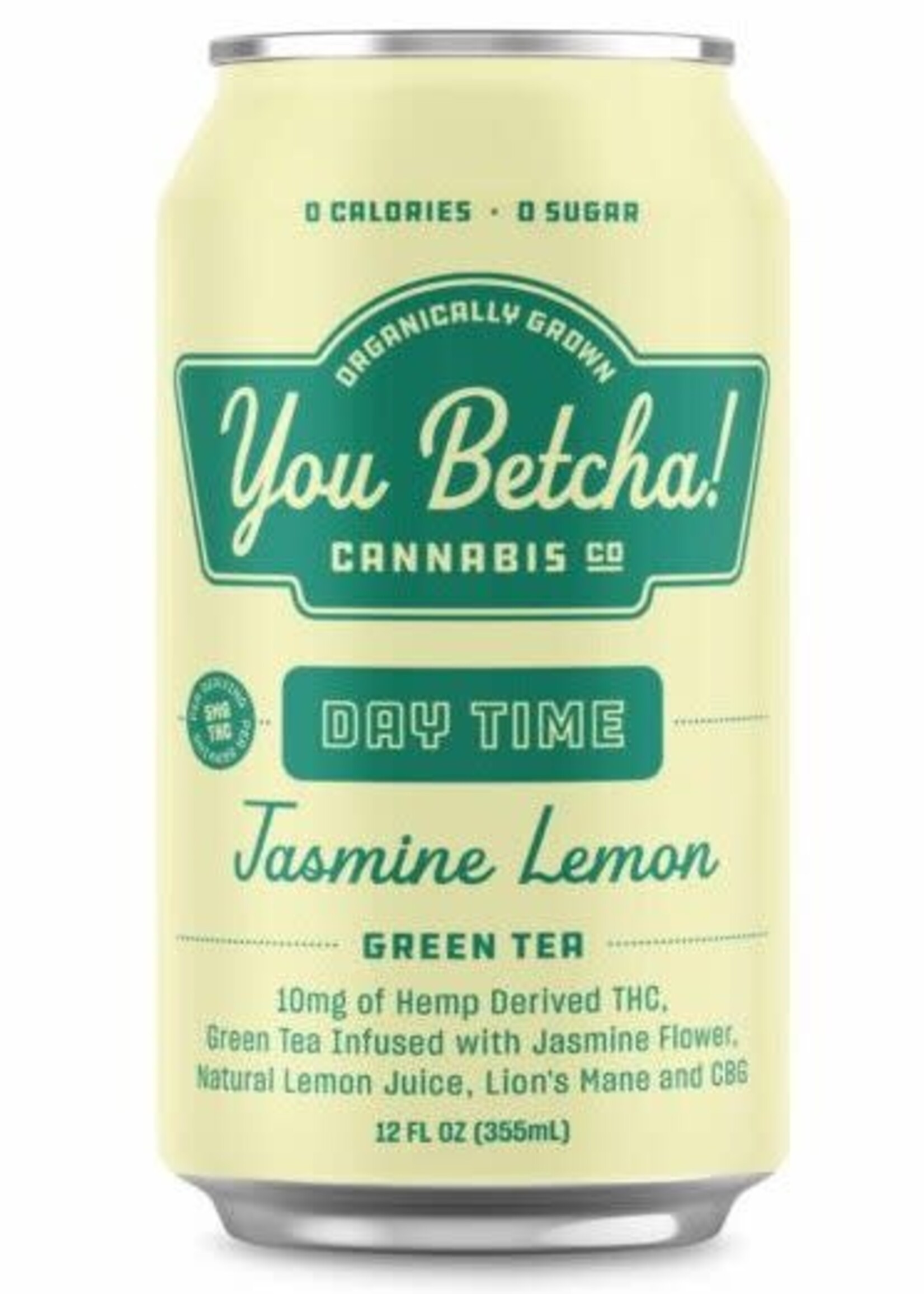 You Betcha! You Betcha Jasmine Tea 10MG THC 4 can