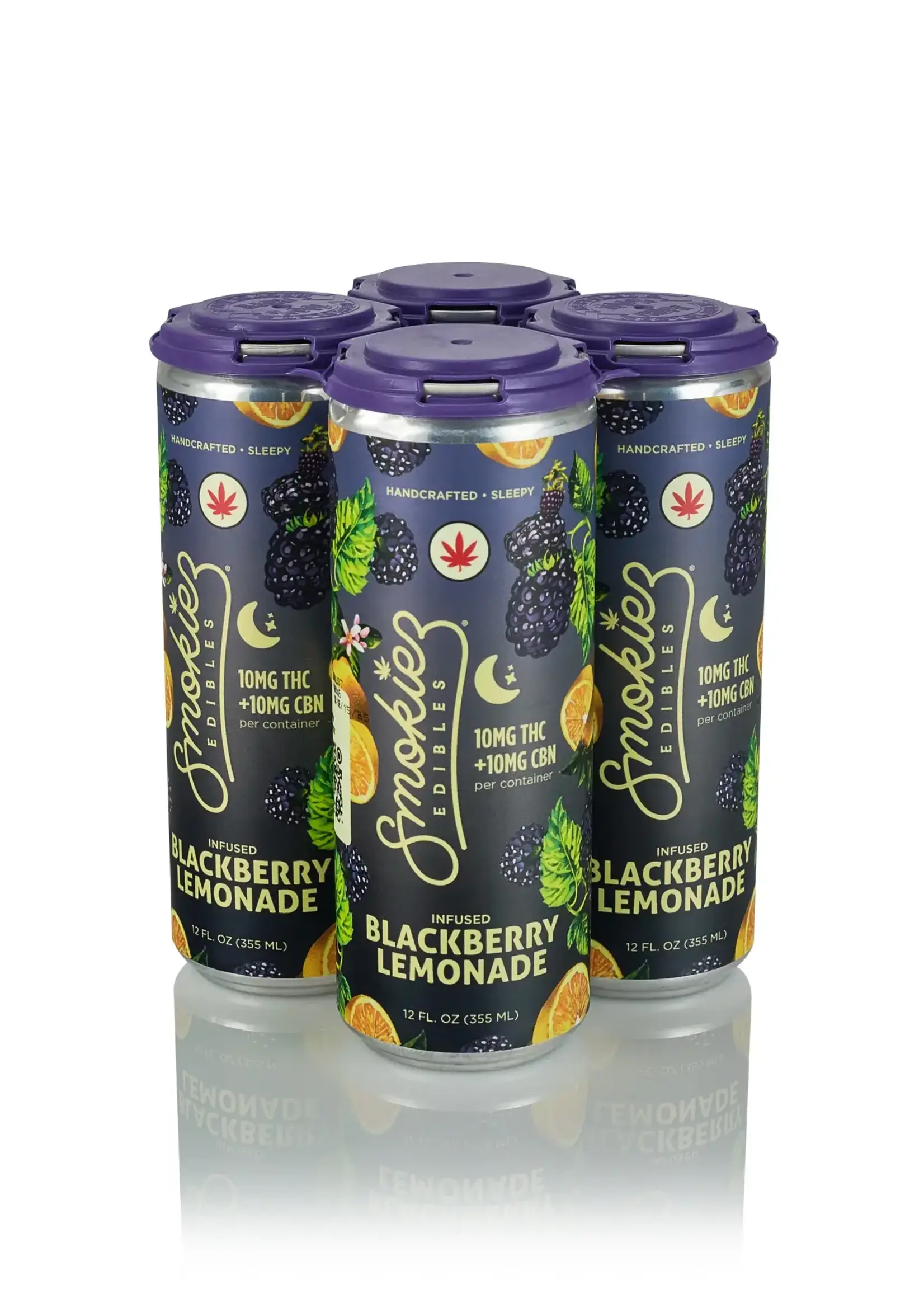Smokiez Edibles Smokiez Blackberry Lemonade 10MG THC/10MG CBG 4 can