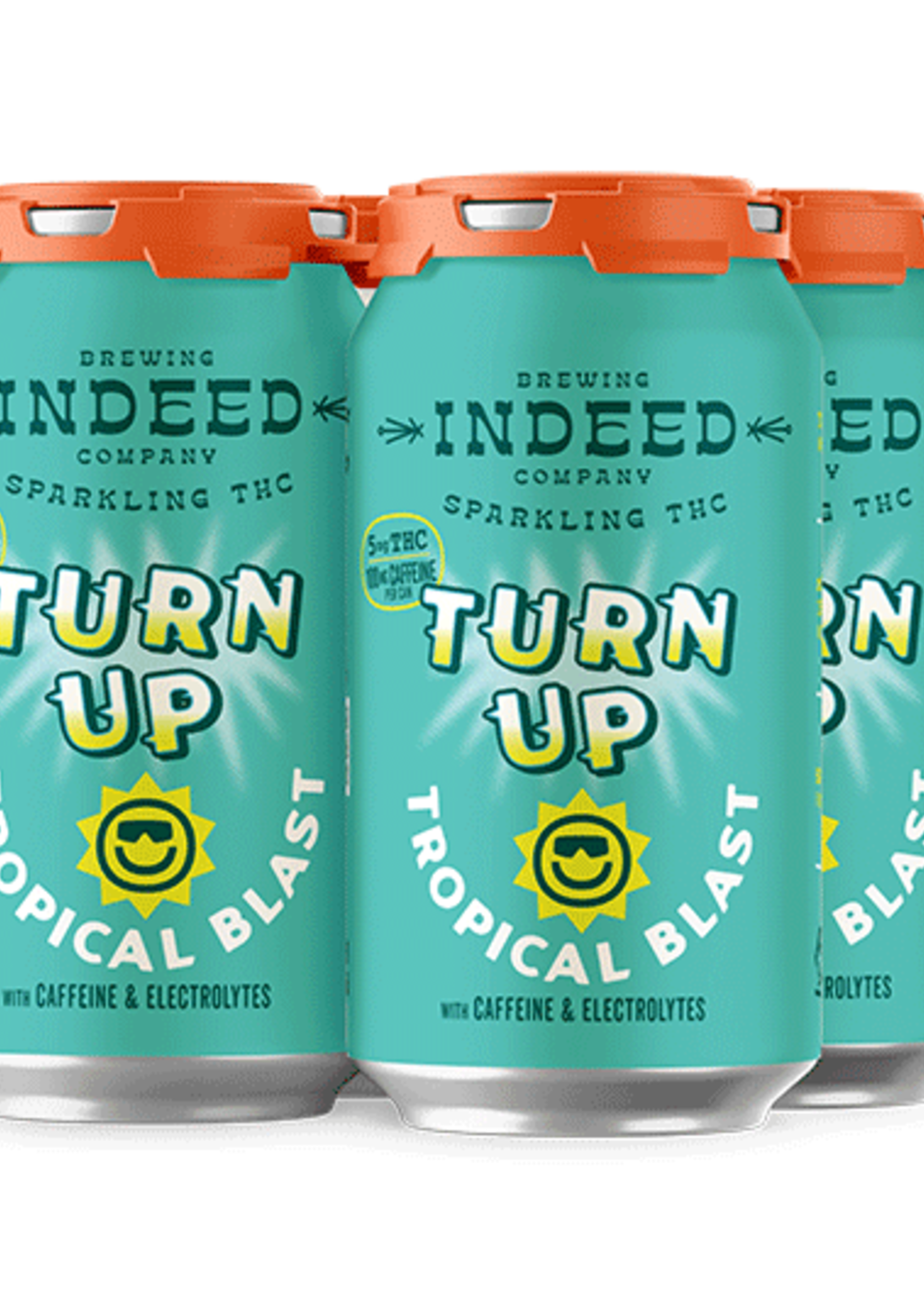 Indeed Indeed Turn Up Tropical Blast 5MG THC 4 can