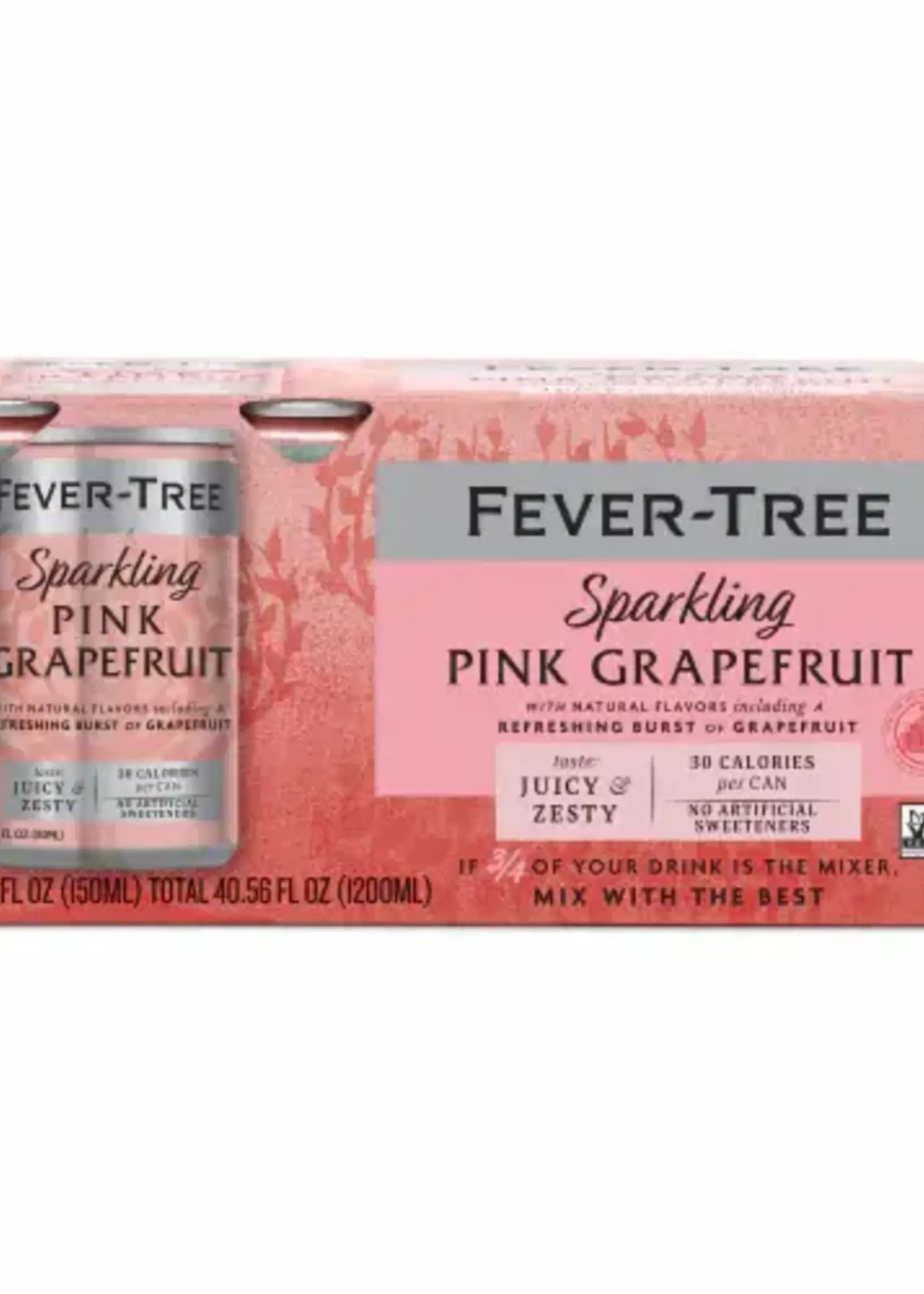 Fever Tree Fever Tree Sparkling Pink Grapefruit 8 can