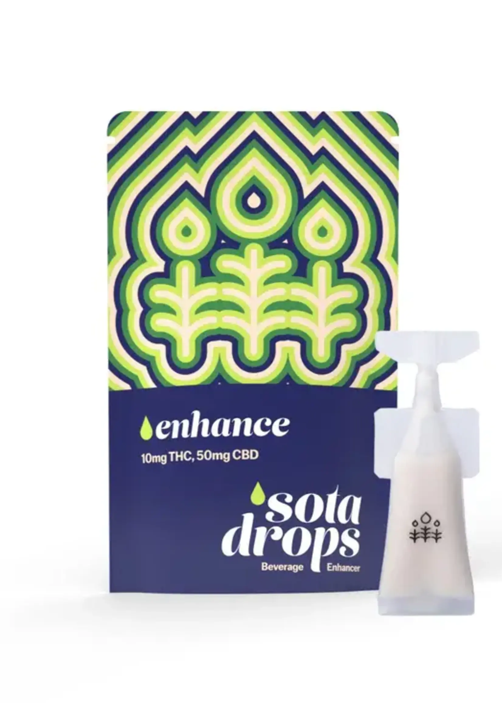 Sota Drops Sota Drops Enhance 10mg THC + 50mg CBD (1 Pack)