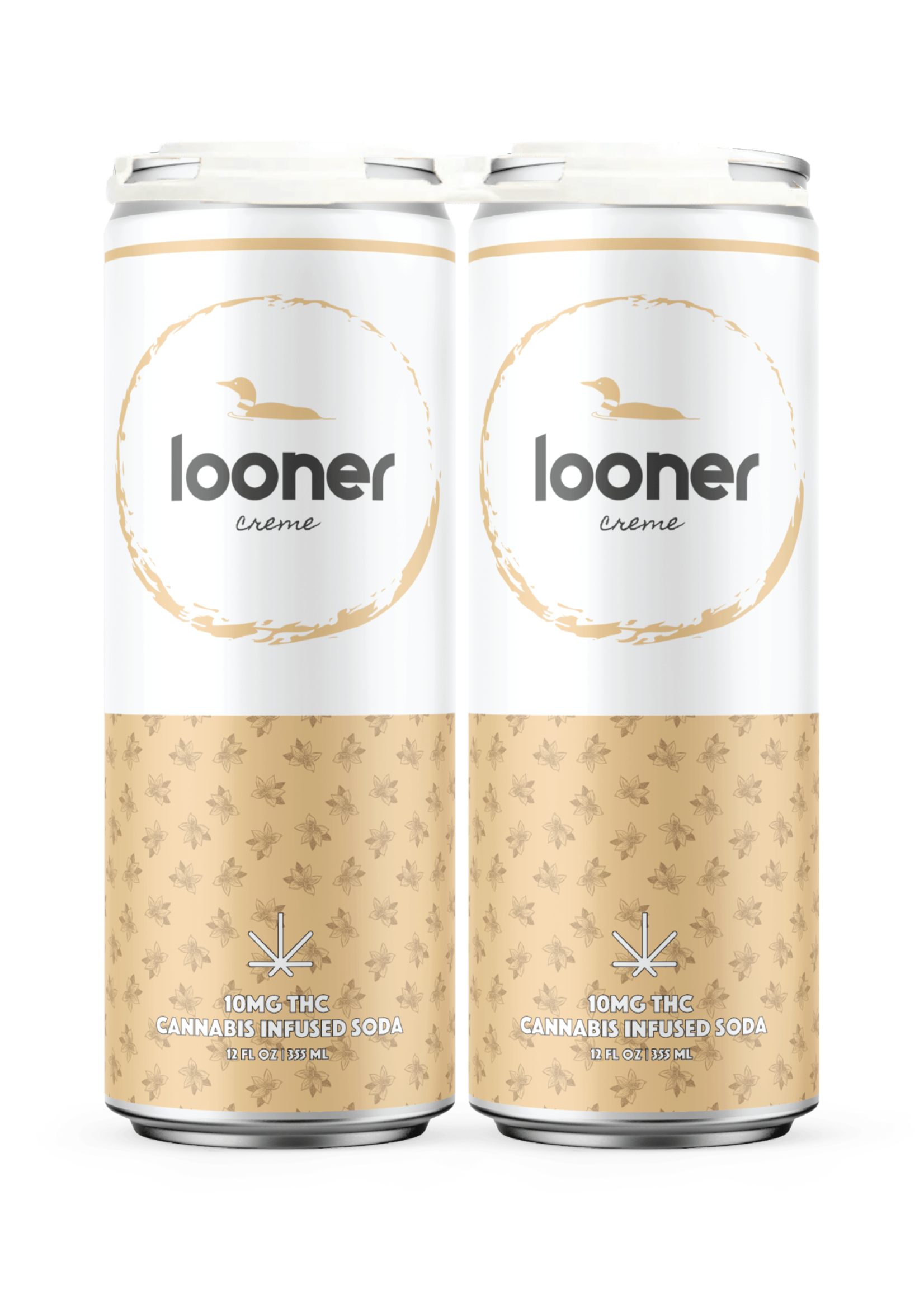 Looner Looner Cream Soda 10mg THC 4 Can