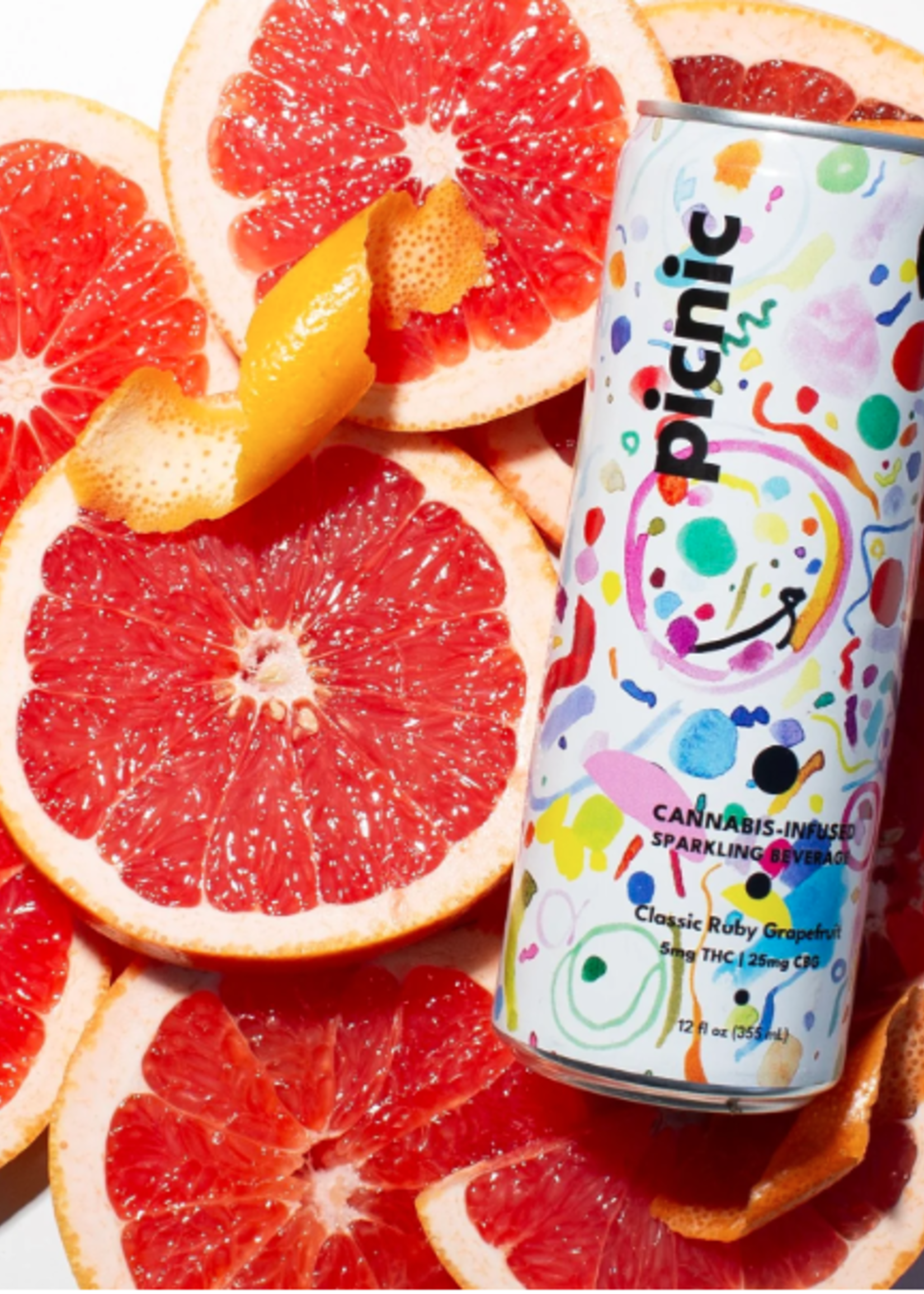 Picnic Picnic Classic Ruby Grapefruit 5MG THC 4 can
