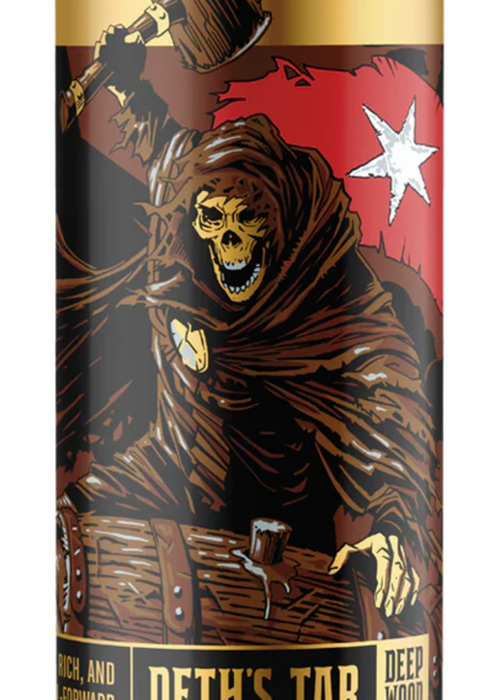 Revolution Revolution Deth's Tar BBA Imp Stout can
