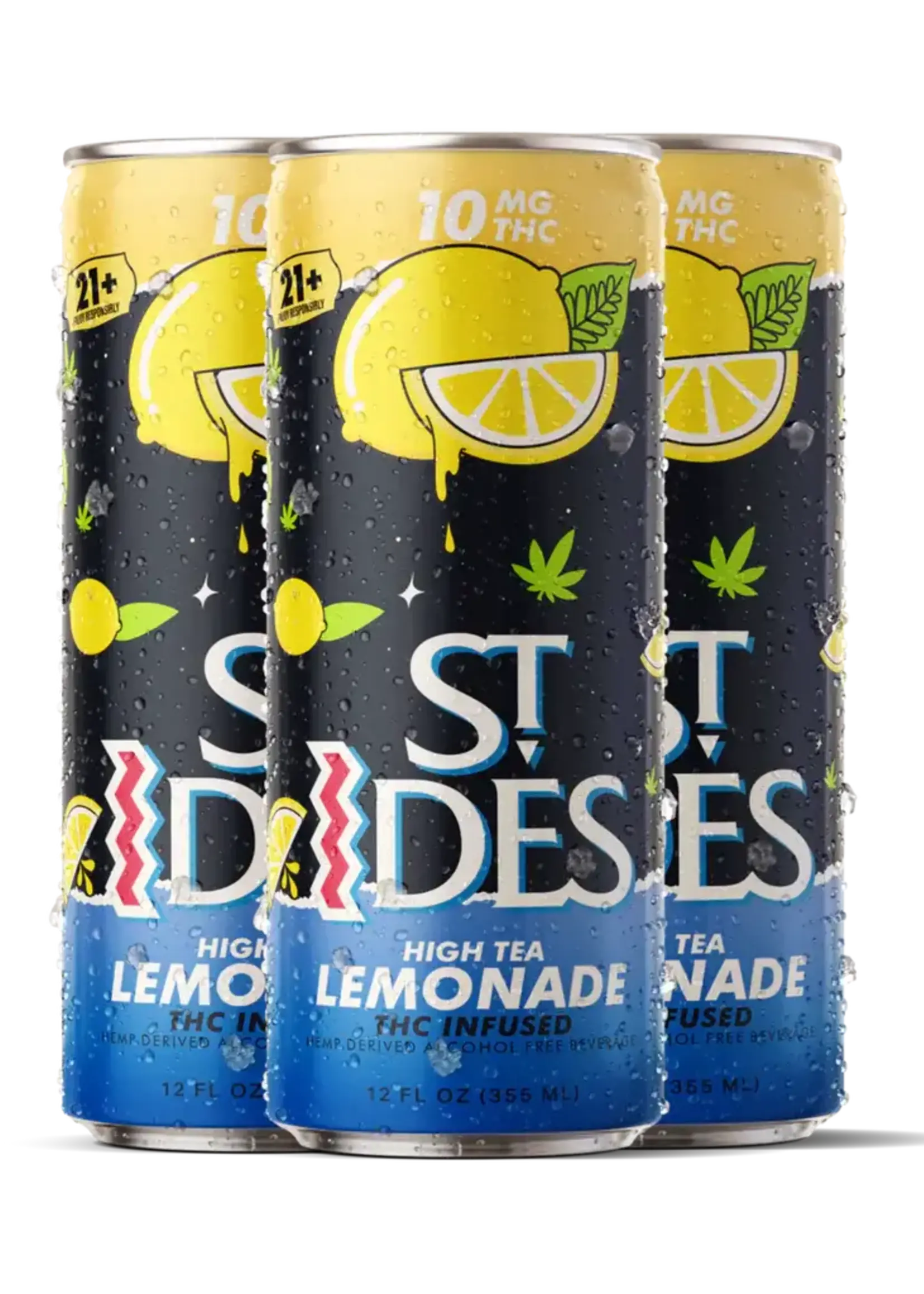 St. Ides St Ides High Tea Lemonade 10MG THC 4 can