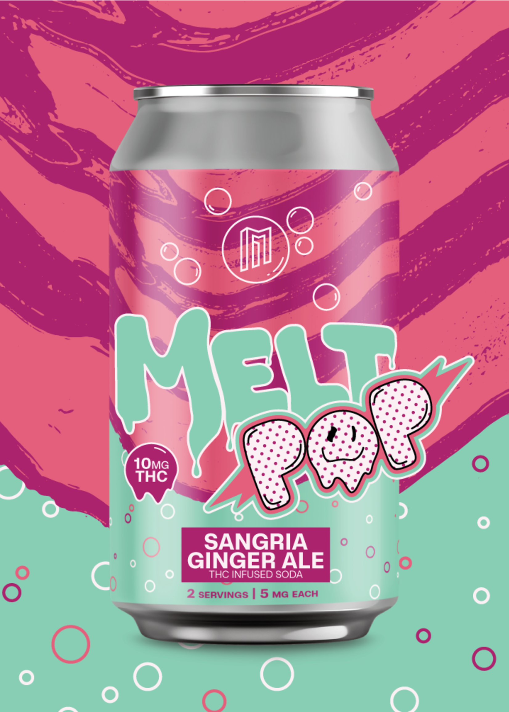 Modist Brewing Company Modist Melt POP Sangria Ginger Ale 10mg THC 4 can