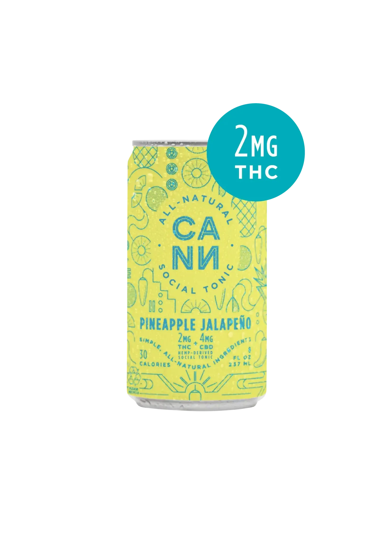 Cann THC Cann Lemon Lavender 2MG THC / 4MG CBD 4 can