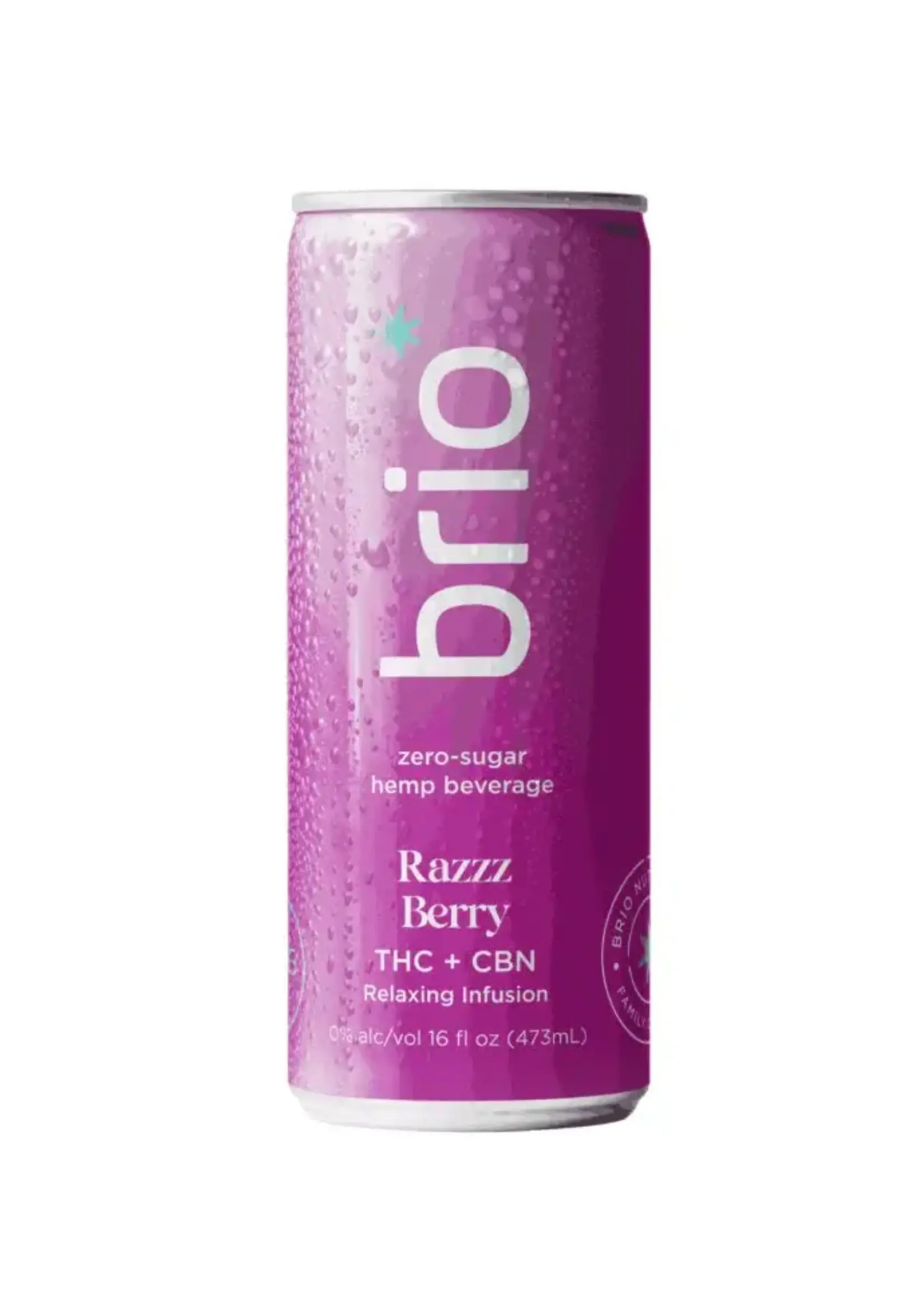 Brio THC Brio Razz Berry 10MG THC 4 can
